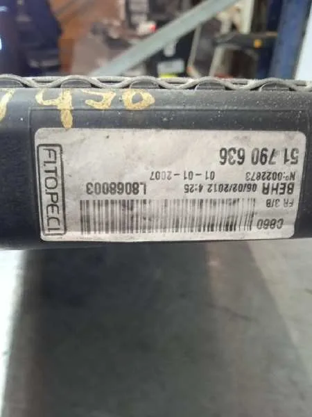 Radiador Agua para Fiat Fiorino