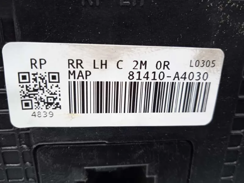 Cerradura Puerta Trasera Izquierda para Kia Carens ( )