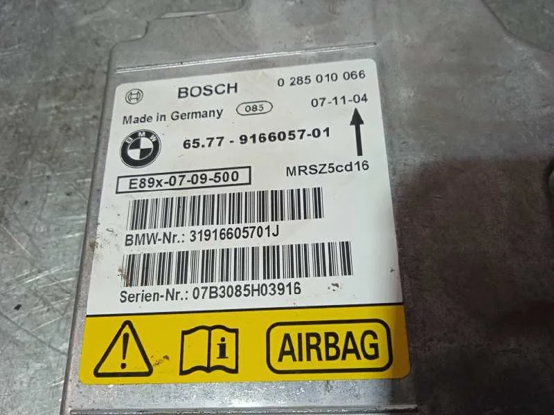 Centralita Airbag para Bmw Serie 1 Berlina (E81/E87)