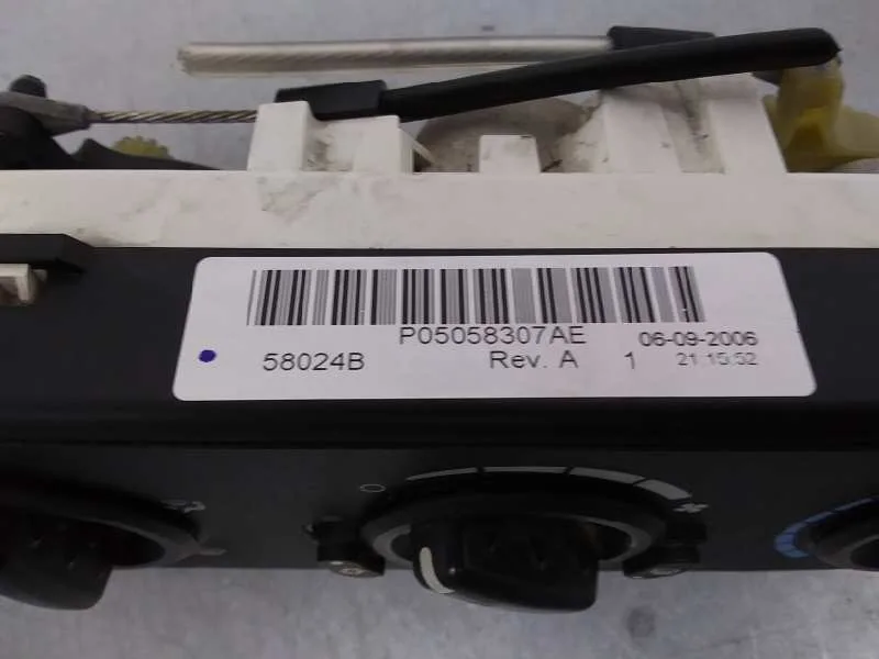 Mando Calefaccion / Aire Acondicionado para Dodge Caliber