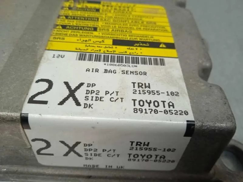 Centralita Airbag para Toyota Avensis Berlina (T25)