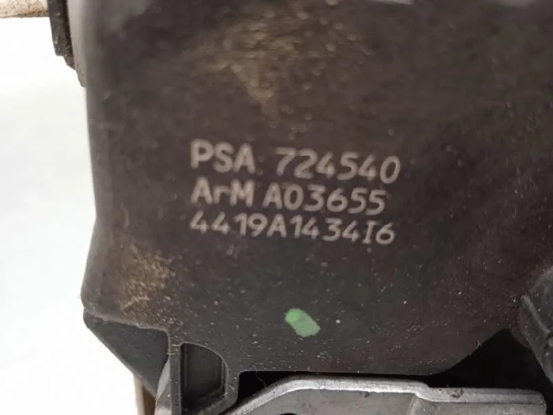 Cerradura Puerta Trasera Derecha para Peugeot 3008