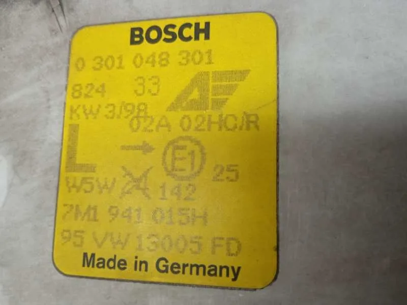 Faro Izquierdo para Volkswagen Sharan (7M8)