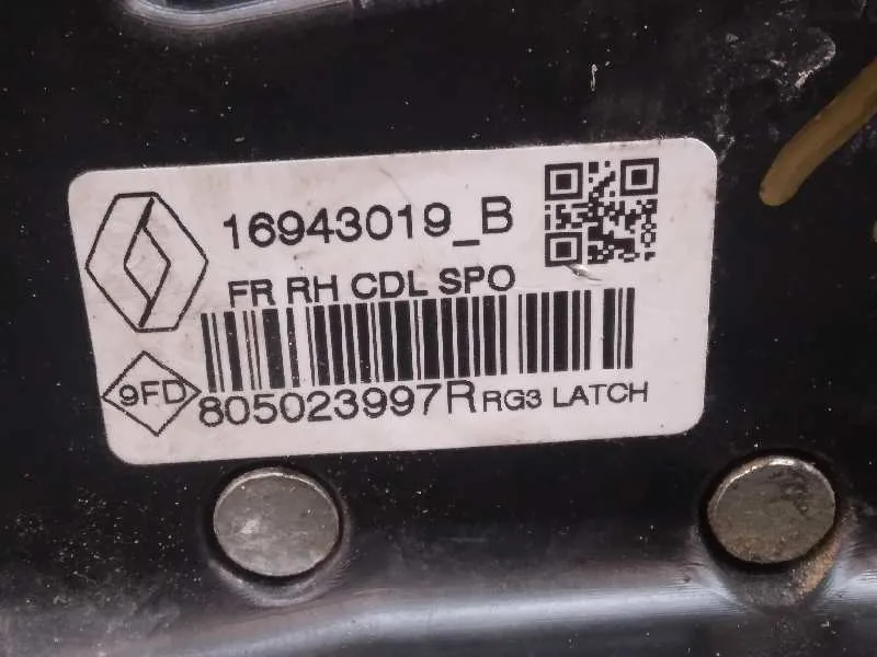 Cerradura Puerta Delantera Derecha para Renault Megane Iv Berlina 5P