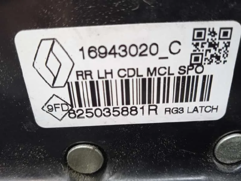 Cerradura Puerta Trasera Izquierda para Renault Megane Iv Berlina 5P
