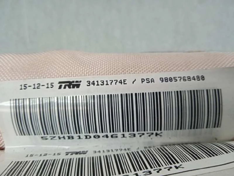 Airbag Cortina Delantero Izquierdo para Peugeot 308