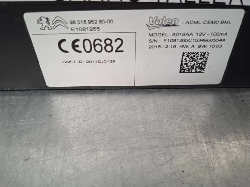 Modulo Electronico para Peugeot 308