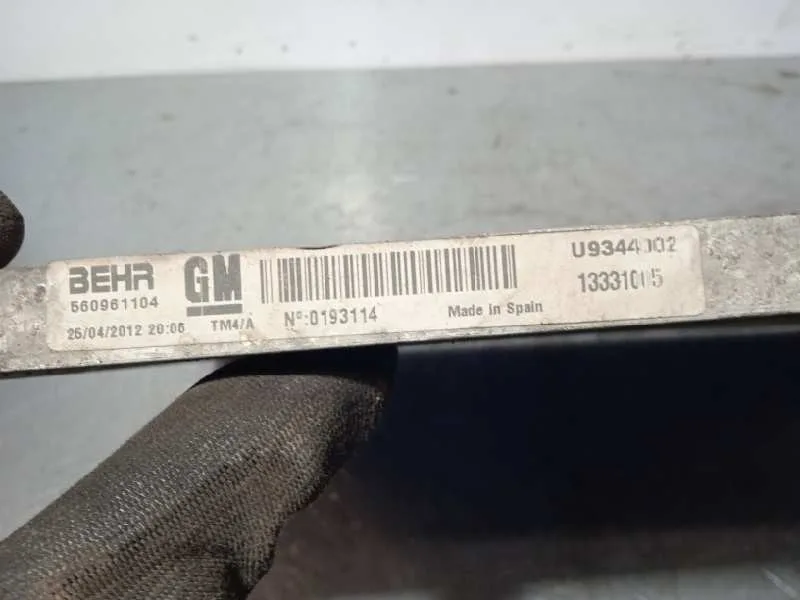 Condensador / Radiador Aire Acondicionado para Opel Meriva B