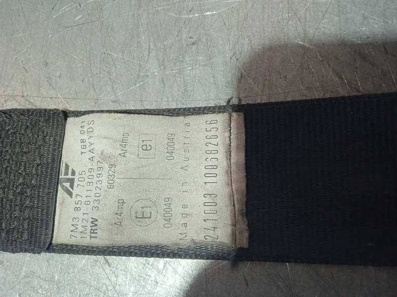 Cinturon Seguridad Delantero Izquierdo para Ford Galaxy (Vy)