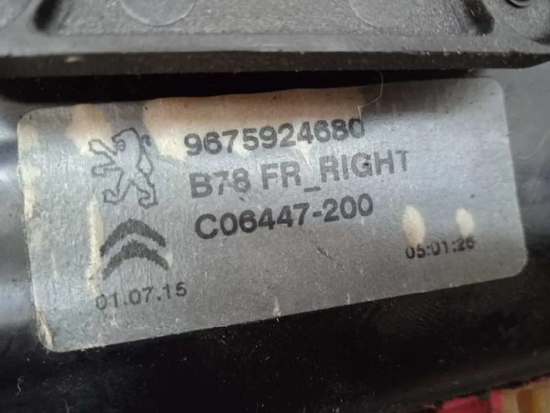 Elevalunas Delantero Derecho para Citroën C4 Picasso