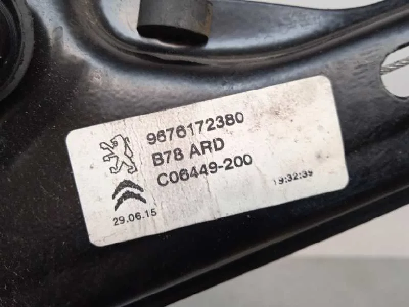 Elevalunas Trasero Derecho para Citroën C4 Picasso