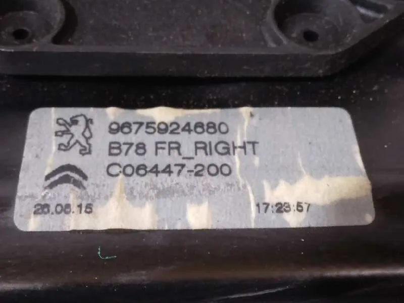 Elevalunas Delantero Derecho para Citroën C4 Picasso