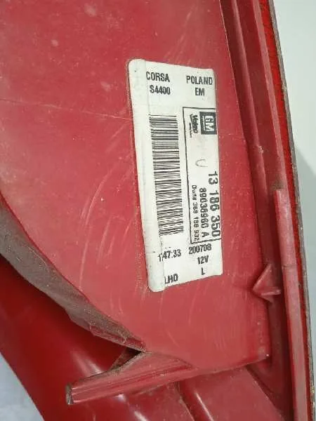Piloto Trasero Izquierdo para Opel Corsa D