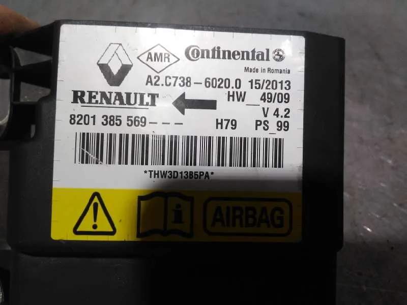 Centralita Airbag para Dacia Duster