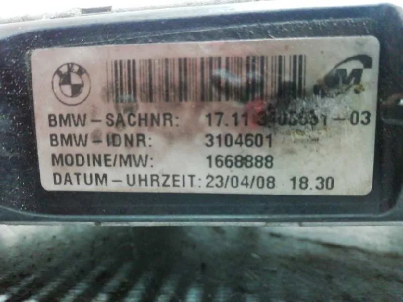 Radiador Agua para Bmw X3 (E83)