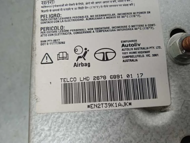 Airbag Delantero Derecho para Tata Indica