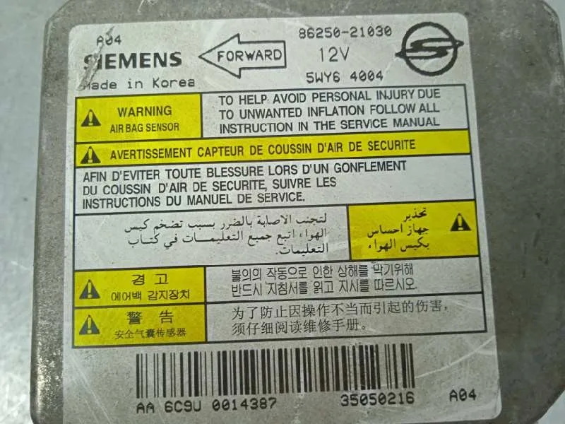 Centralita Airbag para Ssangyong Rodius