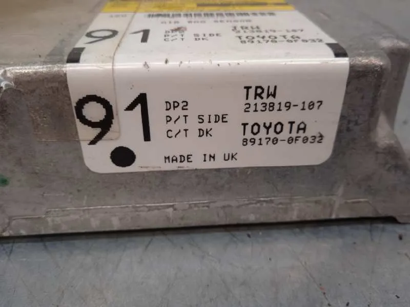 Centralita Airbag para Toyota Corolla Verso (R1)