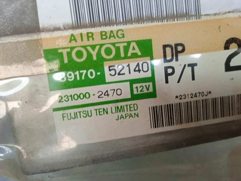Centralita Airbag para Toyota Yaris (Ncp1/Nlp1/Scp1)