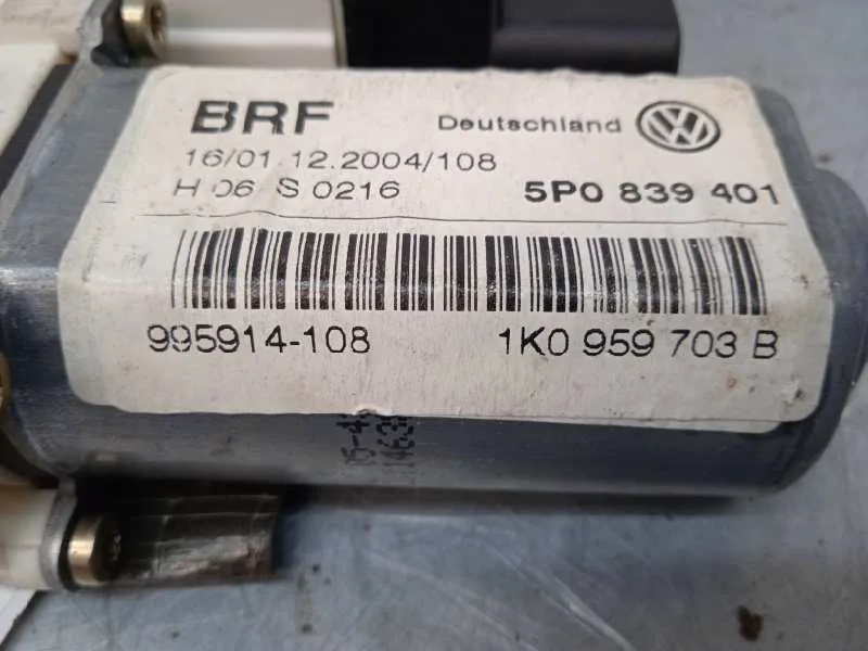 Motor Elevalunas Trasero Izquierdo para Seat Toledo (5P2)
