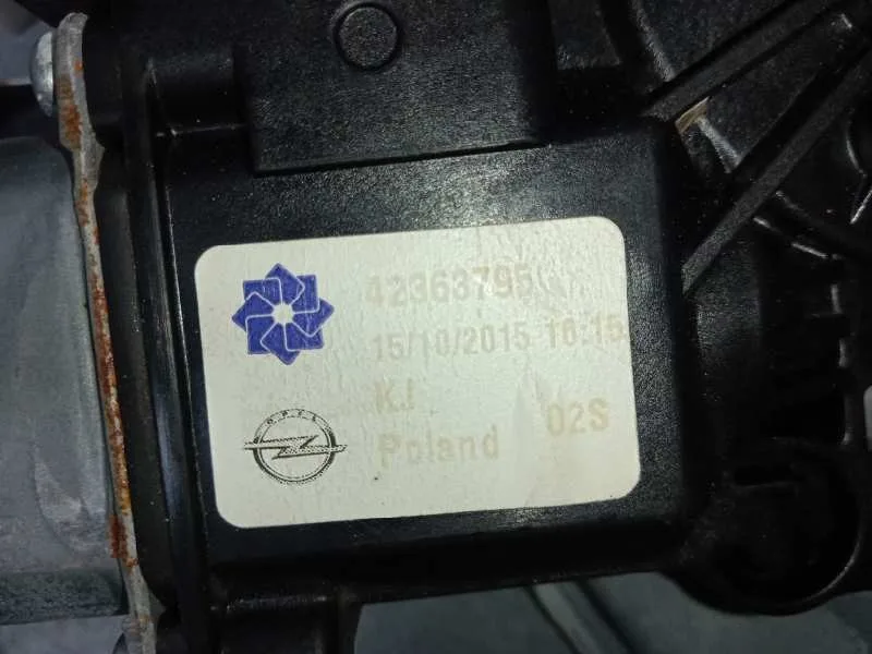 Elevalunas Trasero Derecho para Opel Mokka