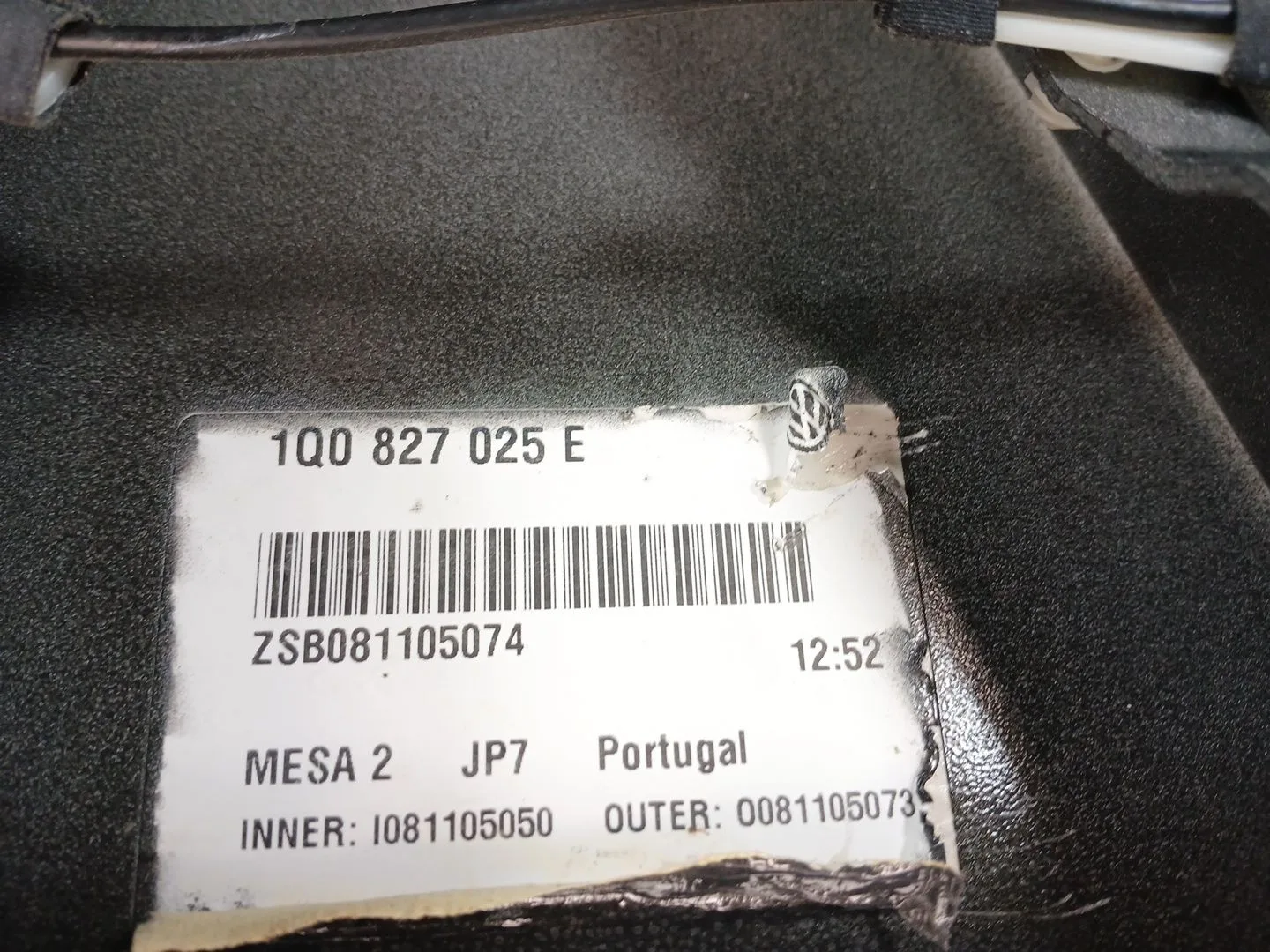 Tapa Maletero para Volkswagen Eos (1F7)