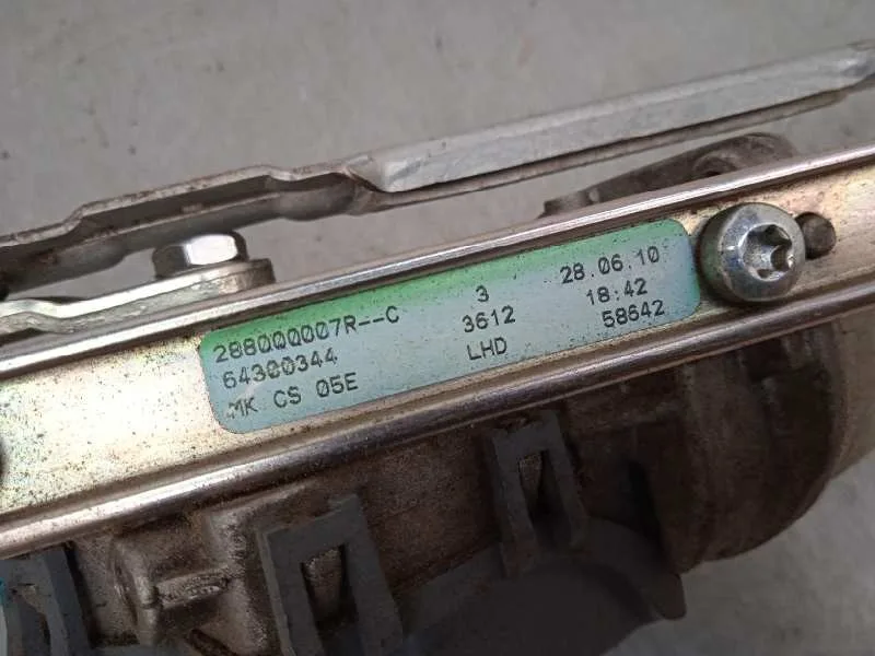 Motor Limpia Delantero para Renault Fluence