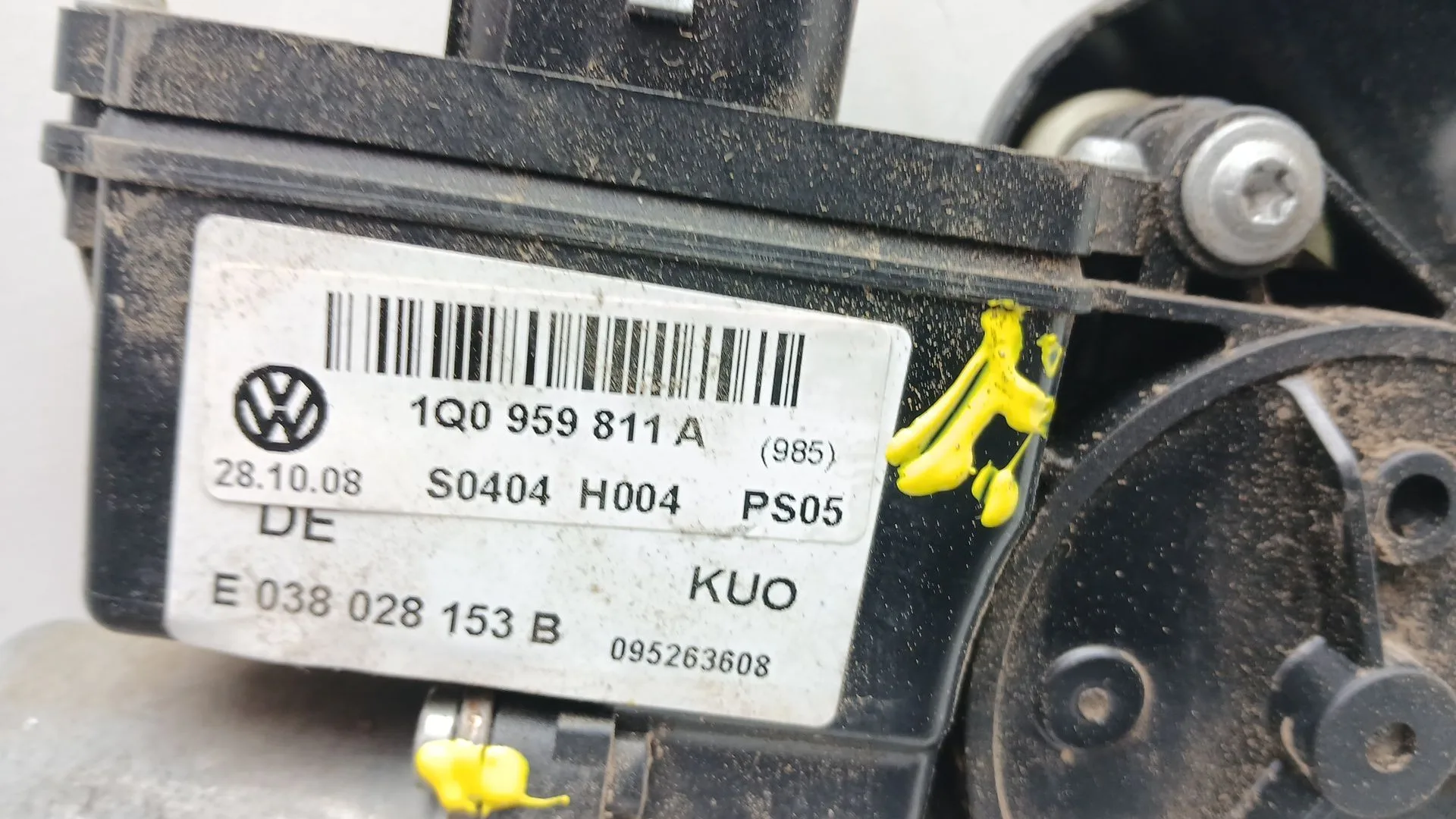 Elevalunas Trasero Izquierdo para Volkswagen Eos (1F7)