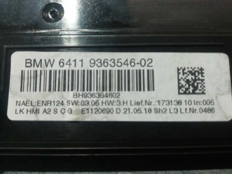 Mando Climatizador para Bmw Serie M2 Coupe (F87)