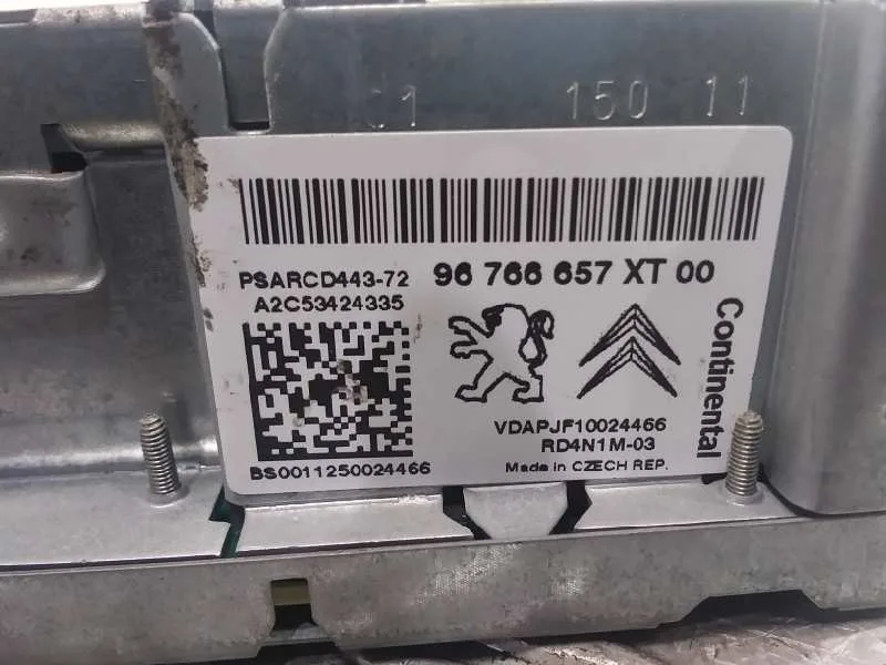 Sistema Audio / Radio Cd para Citroën C4 Picasso