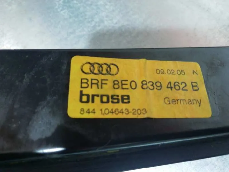 Elevalunas Trasero Derecho para Audi A4 Avant (8E)