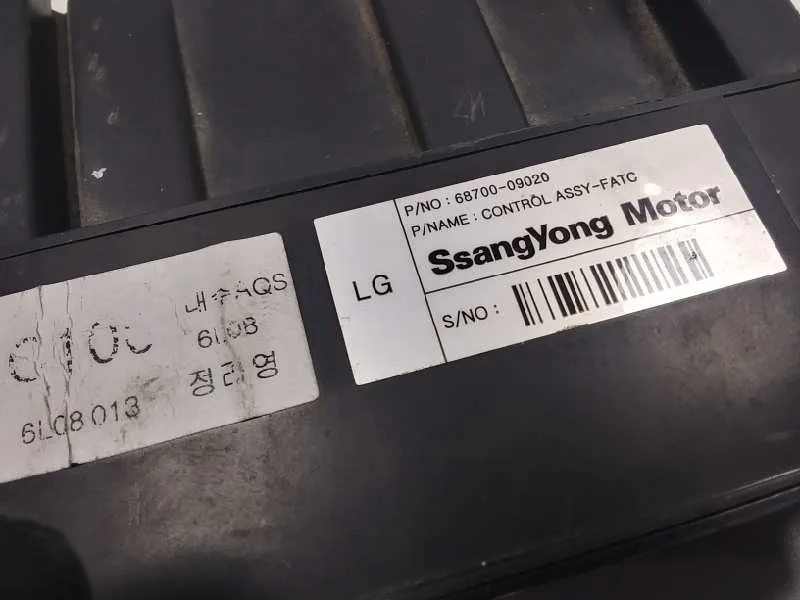 Mando Climatizador para Ssangyong Actyon
