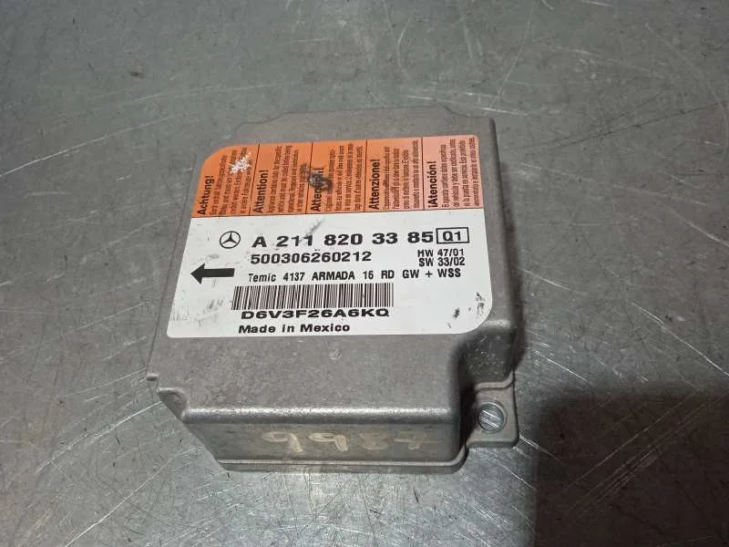 Centralita Airbag para Mercedes-Benz Clase E (W211) Berlina
