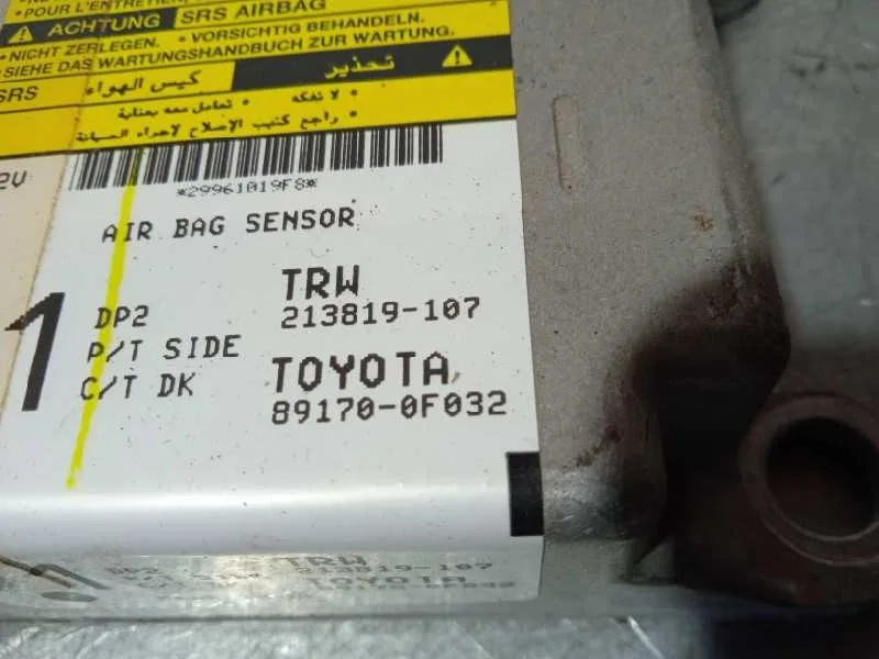 Centralita Airbag para Toyota Corolla Verso (R1)