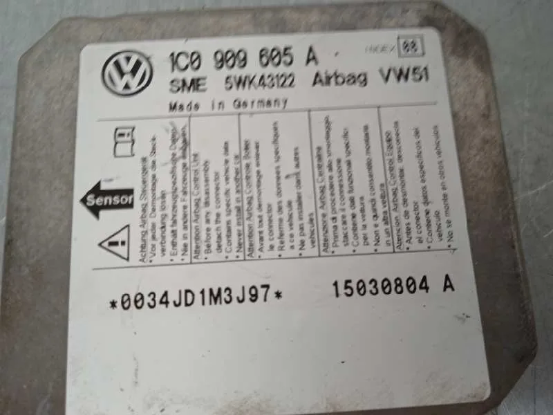Centralita Airbag para Seat Leon (1M1)