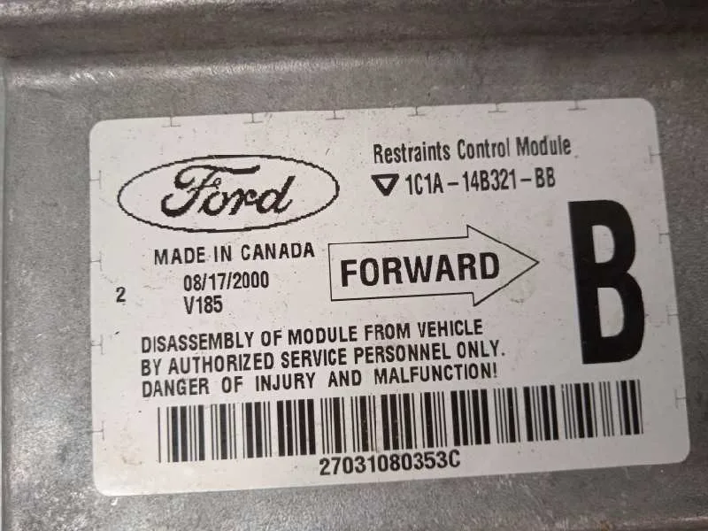 Centralita Airbag para Ford Transit Caja Cerrada, Media (Fy) (2000 =>)