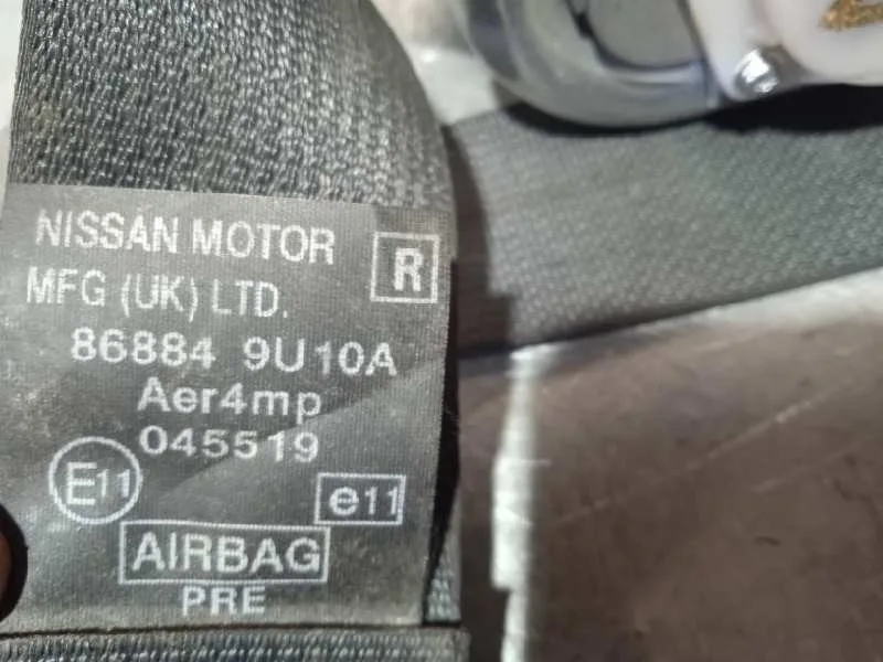 Cinturon Seguridad Delantero Derecho para Nissan Note (E11E)