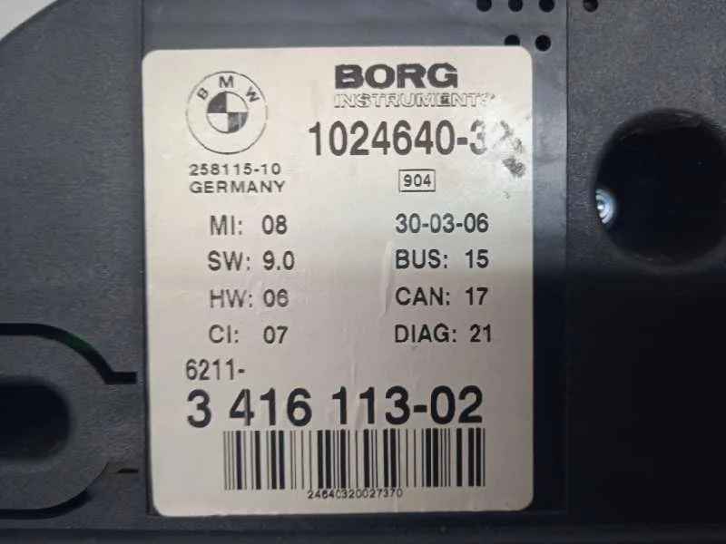 Cuadro Instrumentos para Bmw X3 (E83)