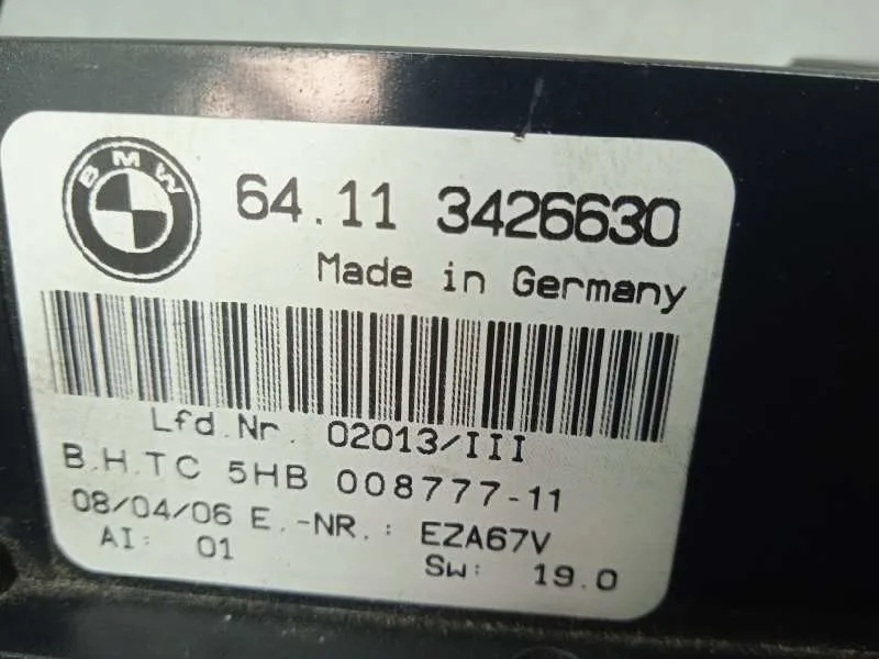 Mando Climatizador para Bmw X3 (E83)