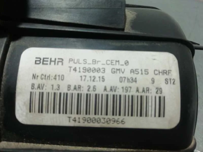 Motor Calefaccion para Citroën C3