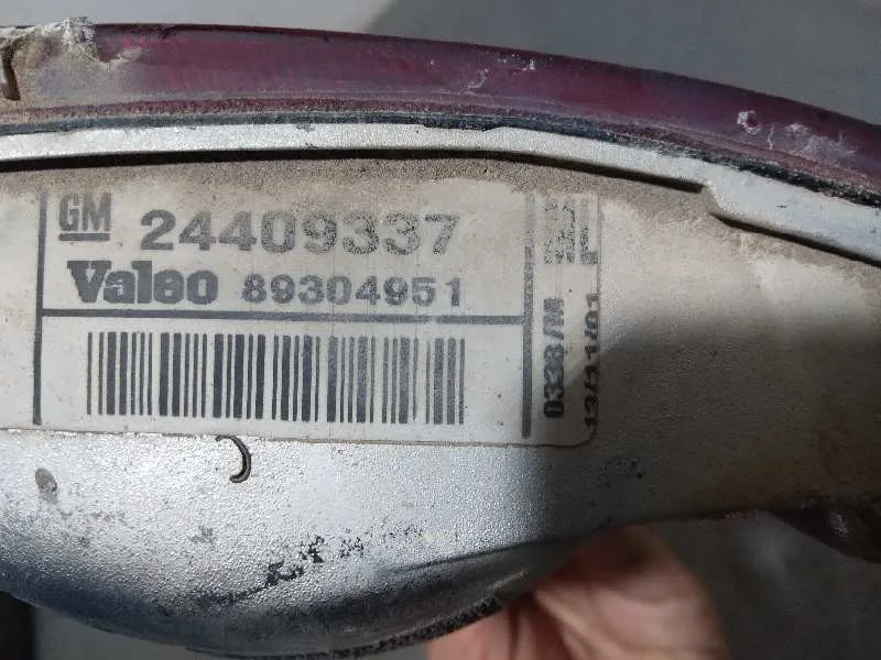 Piloto Trasero Izquierdo Paragolpes para Opel Corsa C