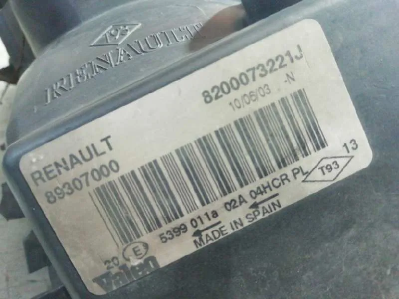 Faro Derecho para Renault Megane Ii Berlina 5P