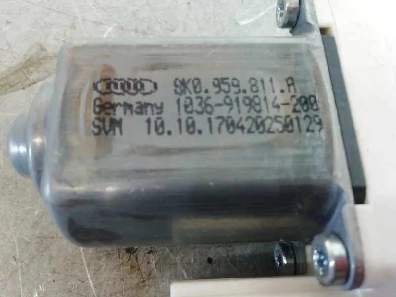 Motor Elevalunas Trasero Derecho para Audi A1 Sportback (8Xf)