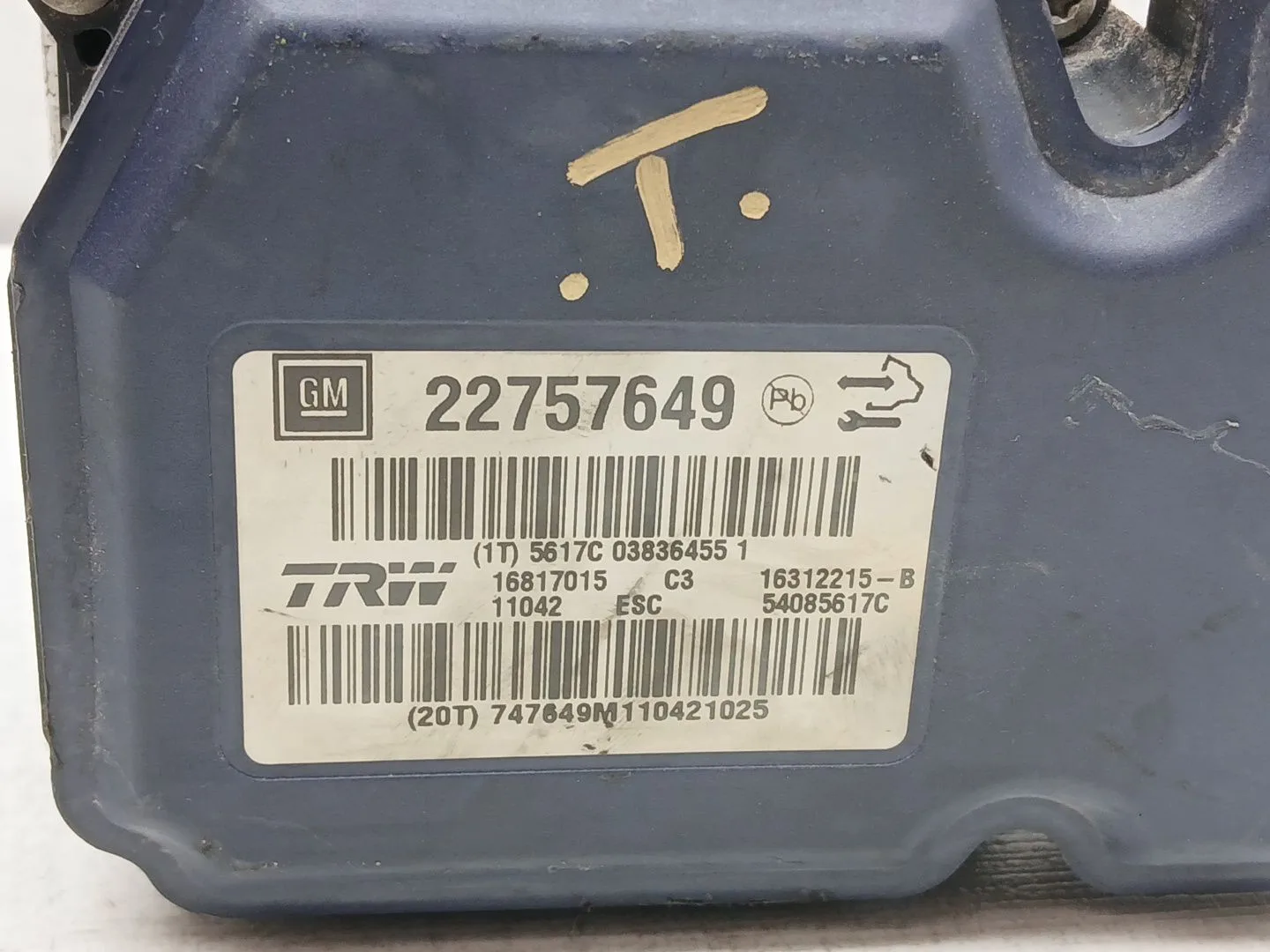Abs para Saab 9-5 Lim. (03. 2010->)