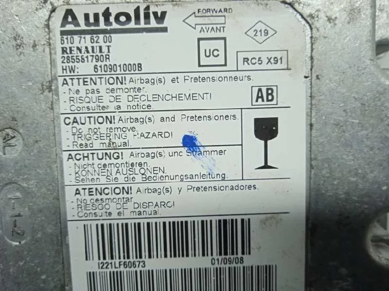 Kit Airbag para Renault Laguna Coupe