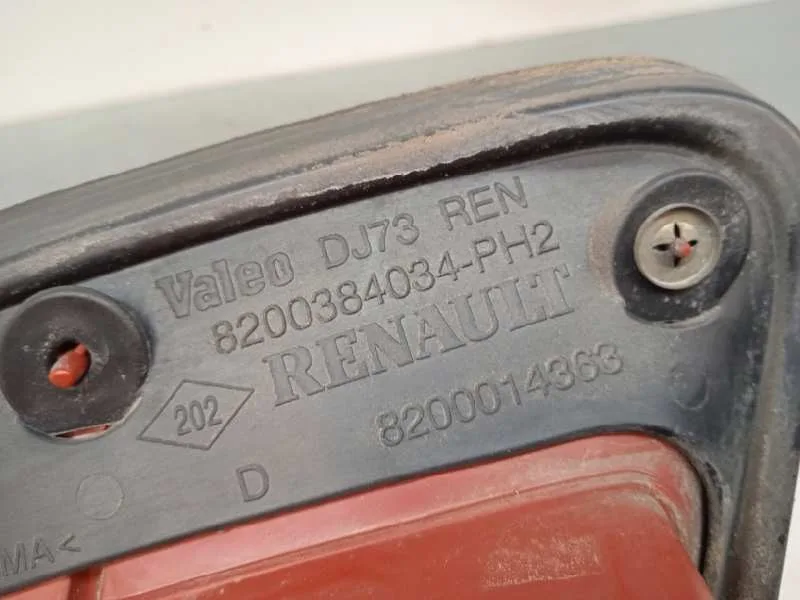 Piloto Trasero Derecho Interior para Renault Vel Satis (Bj0)