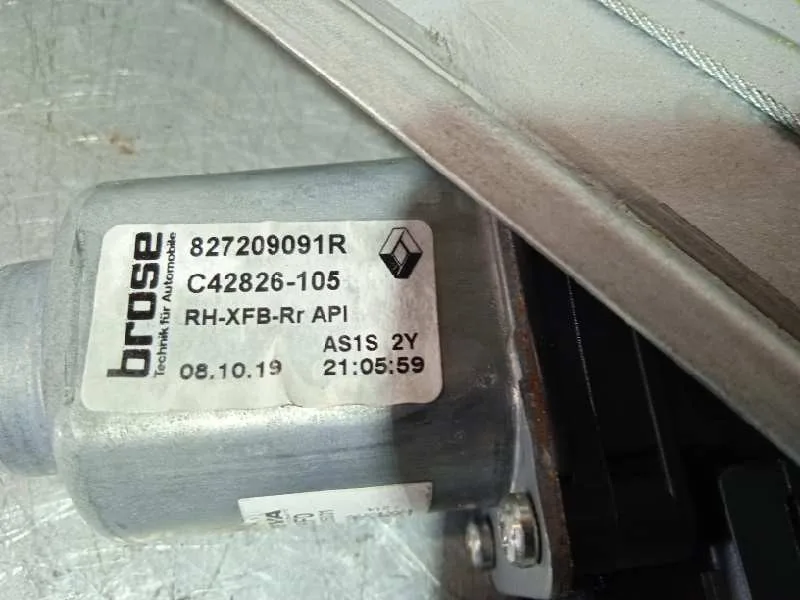 Elevalunas Trasero Derecho para Renault Megane Iv Berlina 5P