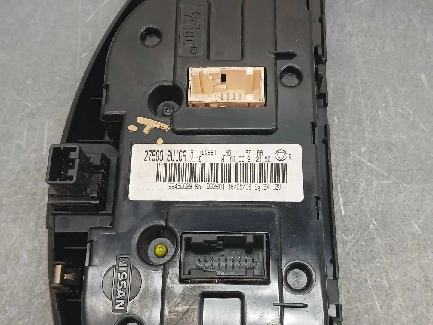 Mando Climatizador para Nissan Note (E11E)
