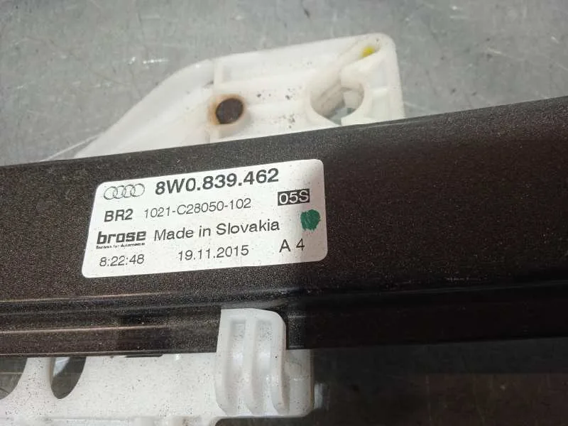 Elevalunas Trasero Derecho para Audi A4 Berlina (8W2)