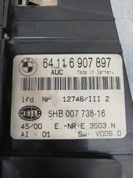 Mando Climatizador para Bmw Serie 3 Berlina (E46)